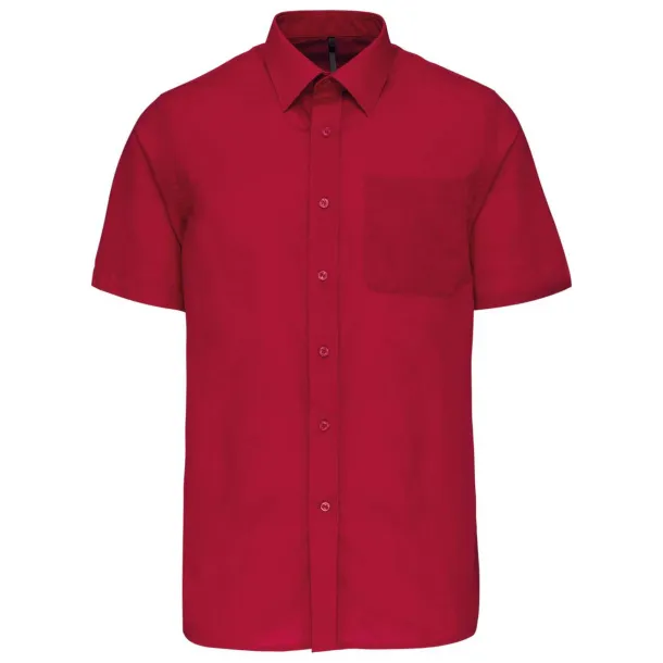 ACE SHORT-SLEEVED SHIRT - Kariban Classic Red