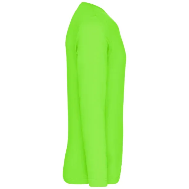  Muška V majica dugih rukava, 180 g/m2 - Kariban Limeta