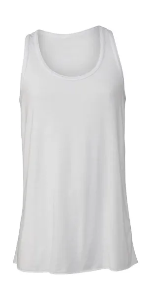  Youth Flowy Racerback Tank - Bella+Canvas Bijela