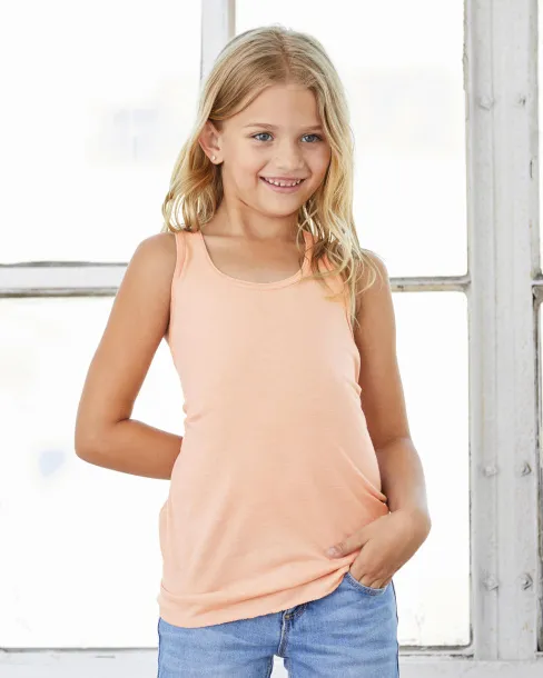  Youth Flowy Racerback Tank - Bella+Canvas