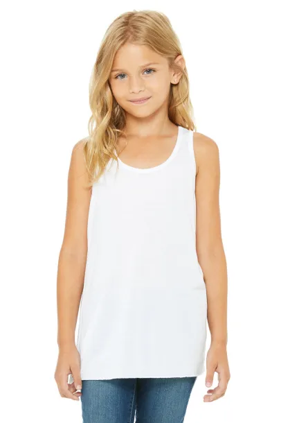  Youth Flowy Racerback Tank - Bella+Canvas