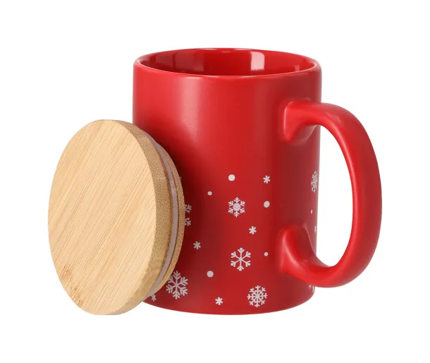 Helogran Christmas mug Red