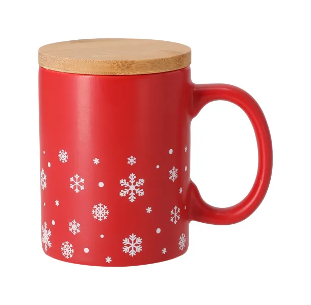 Helogran Christmas mug Red