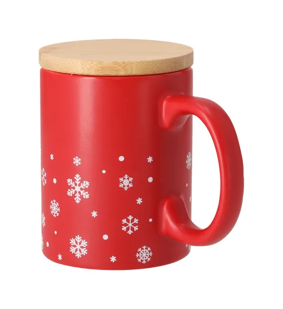 Helogran Christmas mug Red