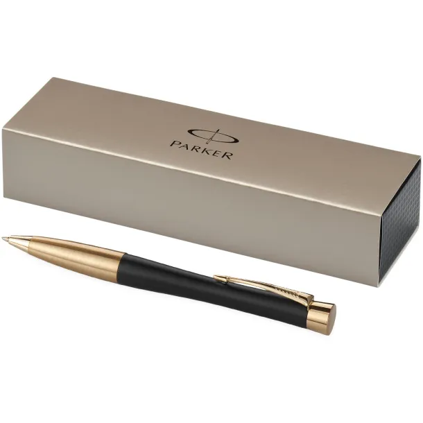 Urban ballpoint pen - Parker Solid black Gold