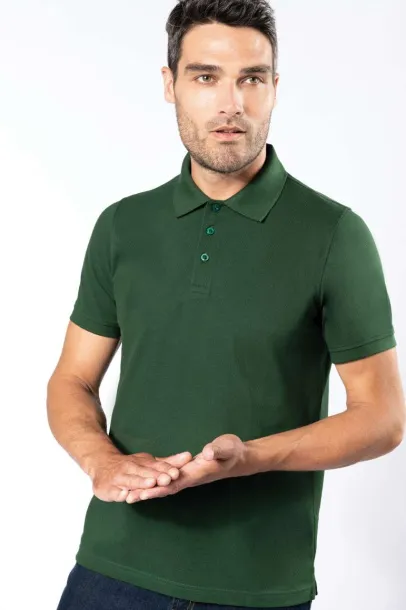  MEN'S SHORT-SLEEVED POLO SHIRT - Designed To Work Forest Green