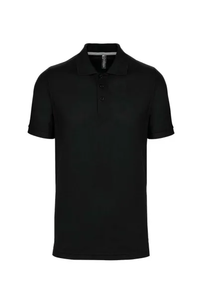  MEN'S SHORT-SLEEVED POLO SHIRT - Designed To Work Black