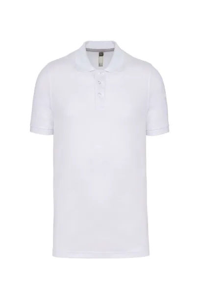  MEN'S SHORT-SLEEVED POLO SHIRT - Designed To Work White