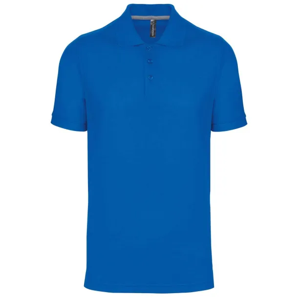  MEN'S SHORT-SLEEVED POLO SHIRT - Designed To Work Light Royal Blue