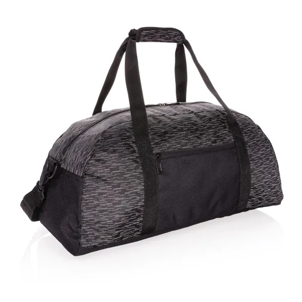  AWARE™ RPET Reflective weekend bag - XD Collection Black 