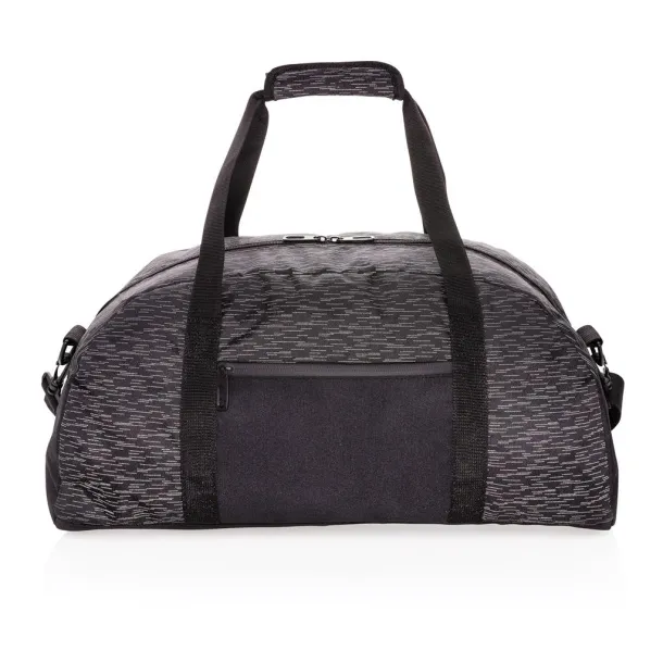  AWARE™ RPET Reflective weekend bag - XD Collection Black 