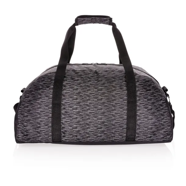  AWARE™ RPET Reflective weekend bag - XD Collection Black 