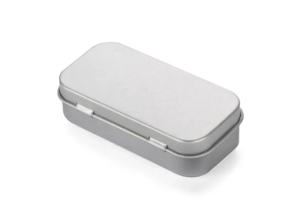  Tin box small for USB flash drive (without inset) Silver