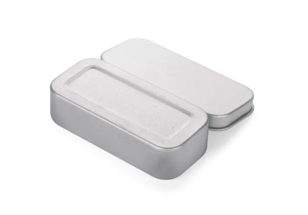  Tin box small for USB flash drive (without inset) Silver