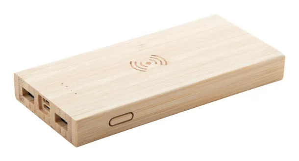 Wooster USB prijenosna baterija, 6000 mAh Prirodna