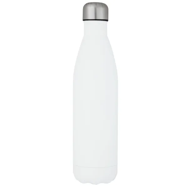 Cove 750 ml vacuum insulated stainless steel bottle - Unbranded White