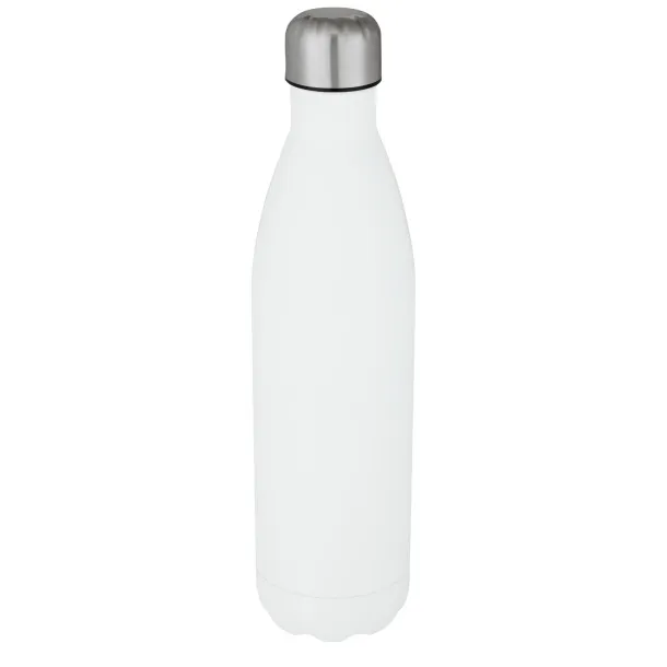 Cove 750 ml vacuum insulated stainless steel bottle - Unbranded White