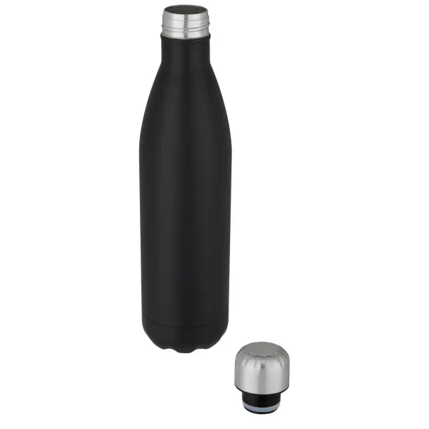 Cove 750 ml vacuum insulated stainless steel bottle Solid black