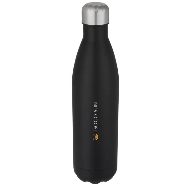 Cove 750 ml vacuum insulated stainless steel bottle Solid black