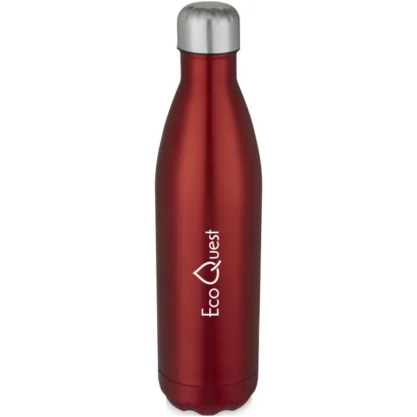 Cove 750 ml vacuum insulated stainless steel bottle Red