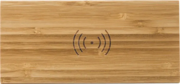  Bamboo wireless charger and clock Rosie bamboo