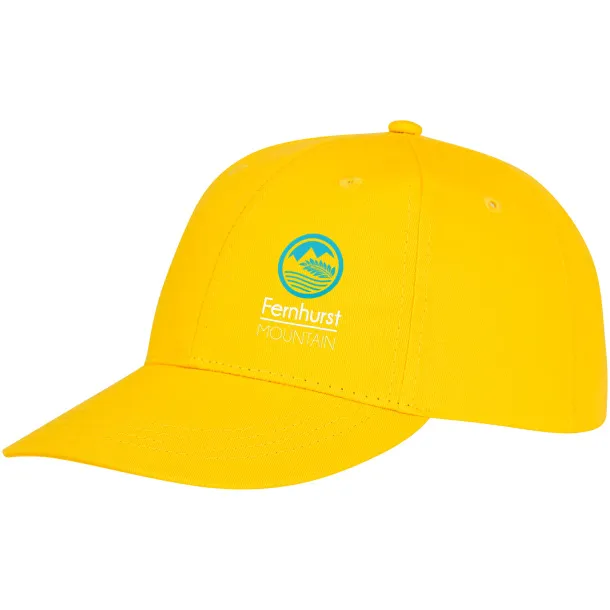 Ares 6 panel cap - Elevate Essentials Yellow