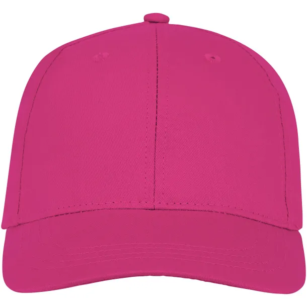 Ares 6 panel cap - Elevate Essentials Magenta