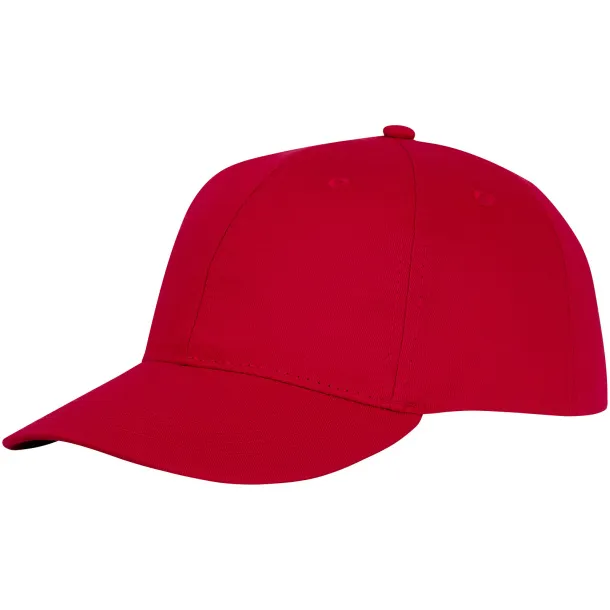 Ares 6 panel cap - Elevate Essentials Red