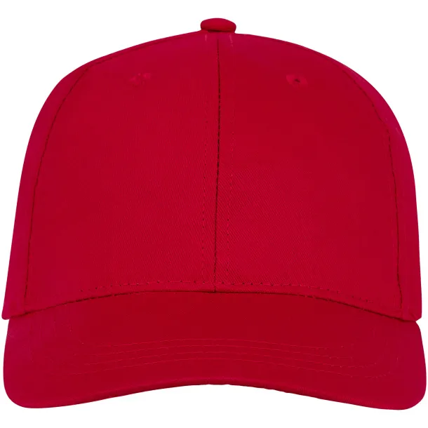 Ares 6 panel cap - Elevate Essentials Red