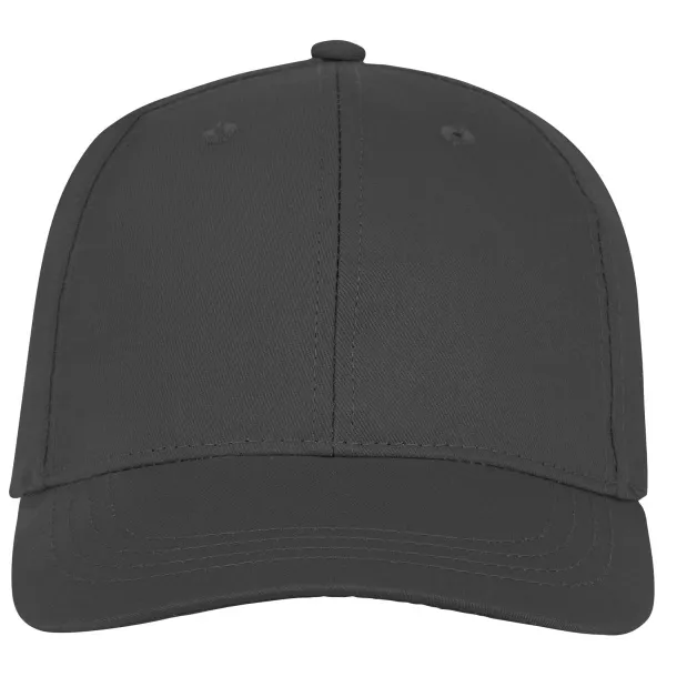 Ares 6 panel cap - Elevate Essentials Storm grey