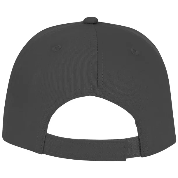 Ares 6 panel cap - Elevate Essentials Storm grey