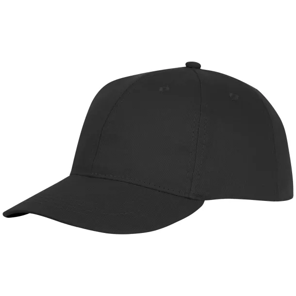 Ares 6 panel cap - Elevate Essentials Crna