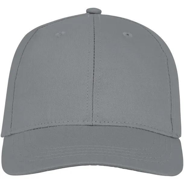 Ares 6 panel cap - Elevate Essentials Grey