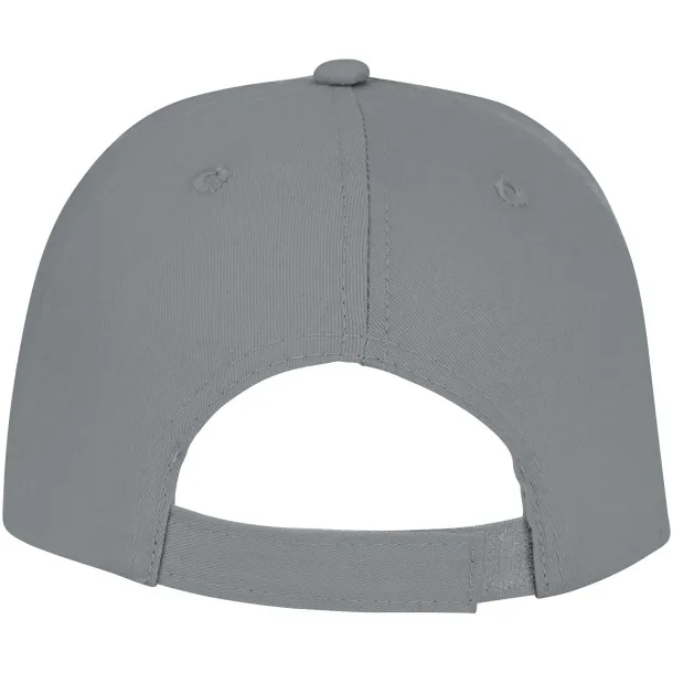 Ares 6 panel cap - Elevate Essentials Grey