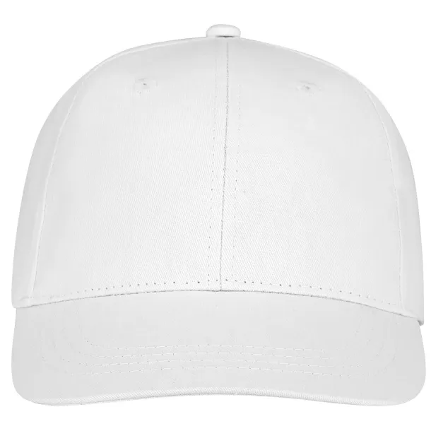 Ares 6 panel cap - Elevate Essentials White