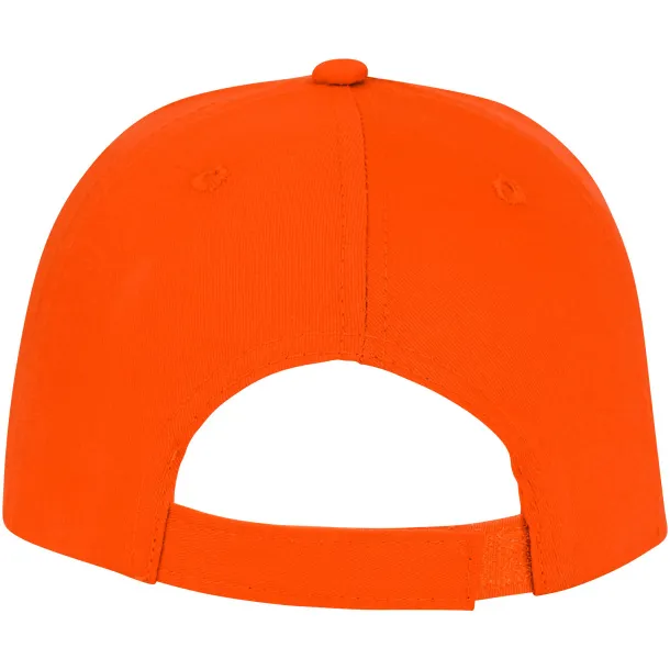 Ares 6 panel cap - Elevate Essentials Orange