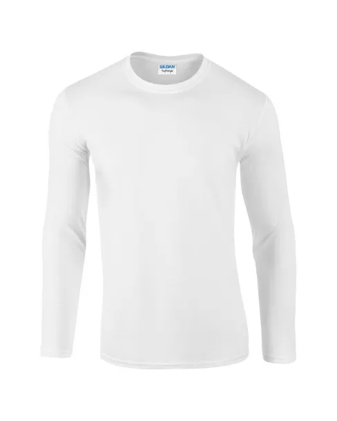  SOFTSTYLE® ADULT LONG SLEEVE T-SHIRT - Gildan White