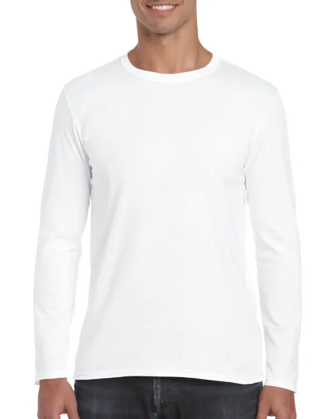  SOFTSTYLE® ADULT LONG SLEEVE T-SHIRT - Gildan White