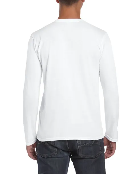  SOFTSTYLE® ADULT LONG SLEEVE T-SHIRT - Gildan White