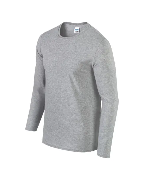  SOFTSTYLE® ADULT LONG SLEEVE T-SHIRT - Gildan Ideal Oxford Grey