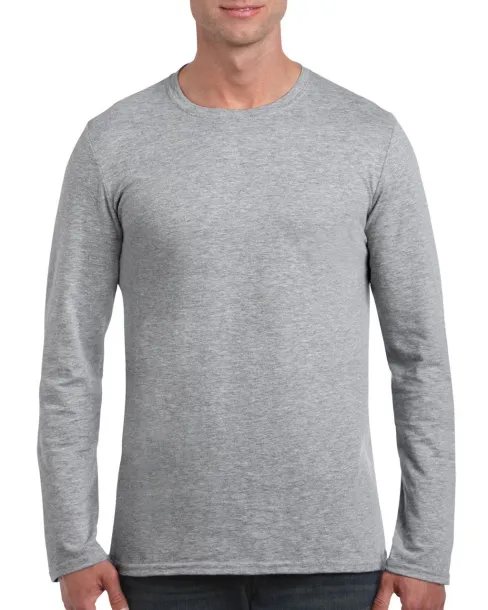  Muška majica dugih rukava, 153 g/m2 - Gildan Ideal Oxford Grey