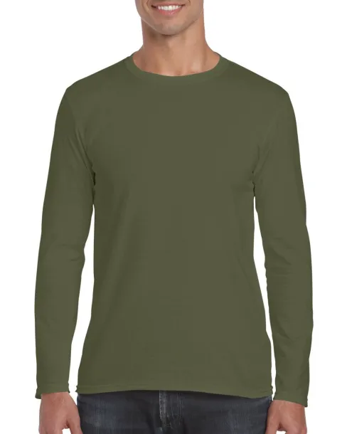  Muška majica dugih rukava, 153 g/m2 - Gildan Military Green