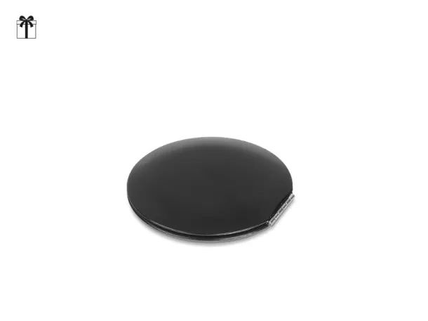 VOGUE compact metal mirror Black