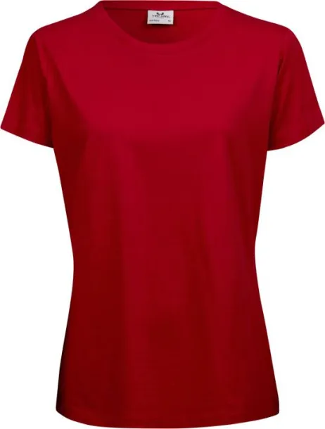 Ženska kratka majica, 185 g/m² - Tee Jays Crvena