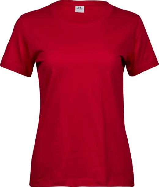  Ladies Sof Tee - Tee Jays Deep Red