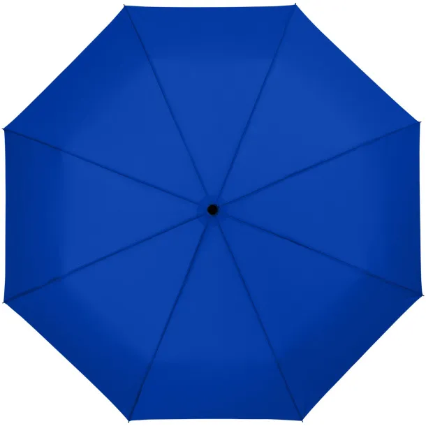 Wali 21" foldable auto open umbrella Royal blue