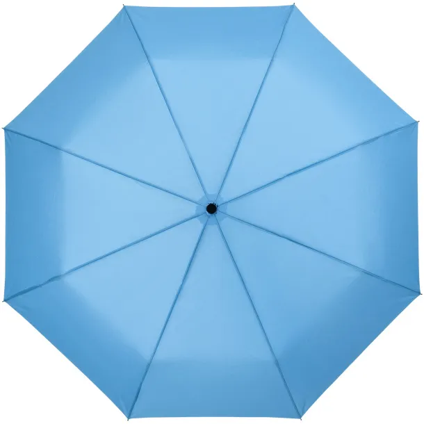 Wali 21" foldable auto open umbrella Process blue