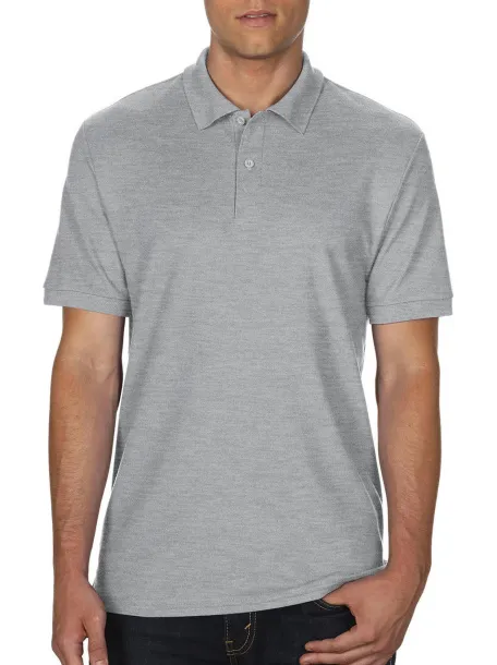  DryBlend® Double Piqué Polo - Gildan Sport Grey