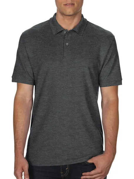  DryBlend® Double Piqué Polo - Gildan Dark Heather