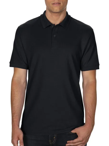  DryBlend® dvostruki piqué polo majica, 203 g/m² - Gildan Crna